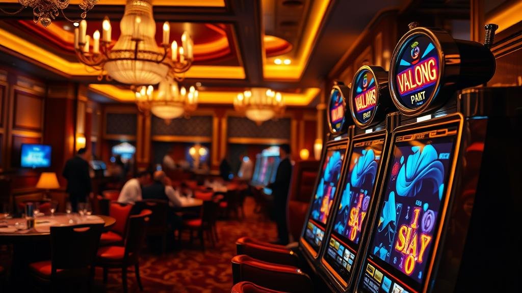 หน้าจอเกมสล็อตแสดงค่า RTP ชัดเจน