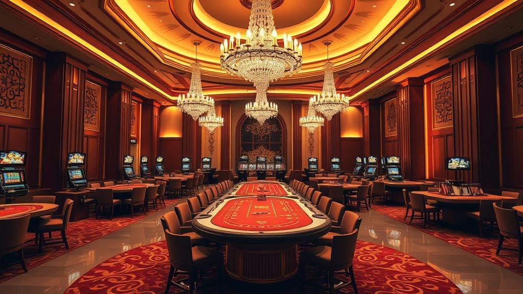 การวางเดิมพันรูเล็ตในคาสิโนสุดหรู
