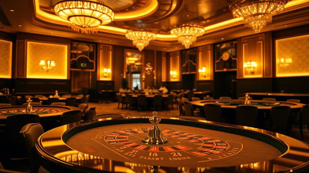 นักพนันฉลองชัยชนะในคาสิโนสุดหรู