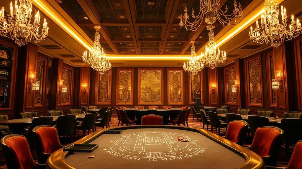 วงล้อรูเล็ตกำลังหมุน แสดงถึงความตื่นเต้นในการเดิมพัน