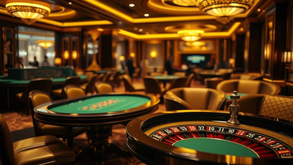 หน้าจอเกมสล็อตแสดงสัญลักษณ์ชนะรางวัลใหญ่