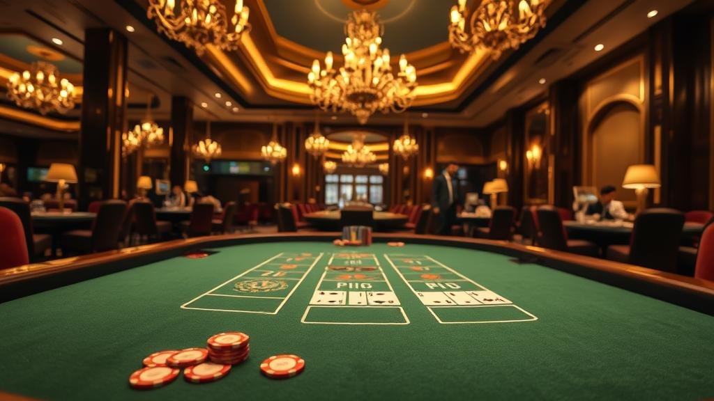 หน้าจอแสดงผลบาคาร่าโหมดออโต้ AutoSpin พร้อมสถิติการเล่น