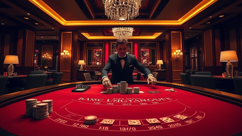 ผู้เล่นวิเคราะห์สถิติบาคาร่าบนแล็ปท็อป