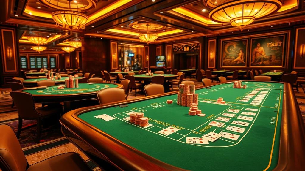 รวมเกมคาสิโนยอดนิยม: บาคาร่า เสือมังกร โป๊กเกอร์ รูเล็ต