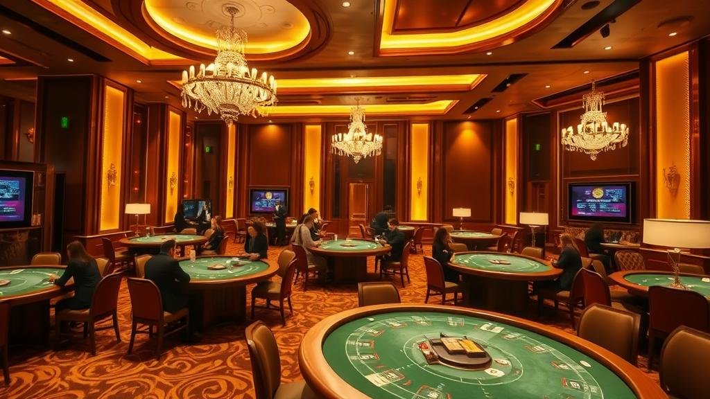 หน้าจอแสดงผลกลยุทธ์การเดิมพันบาคาร่า