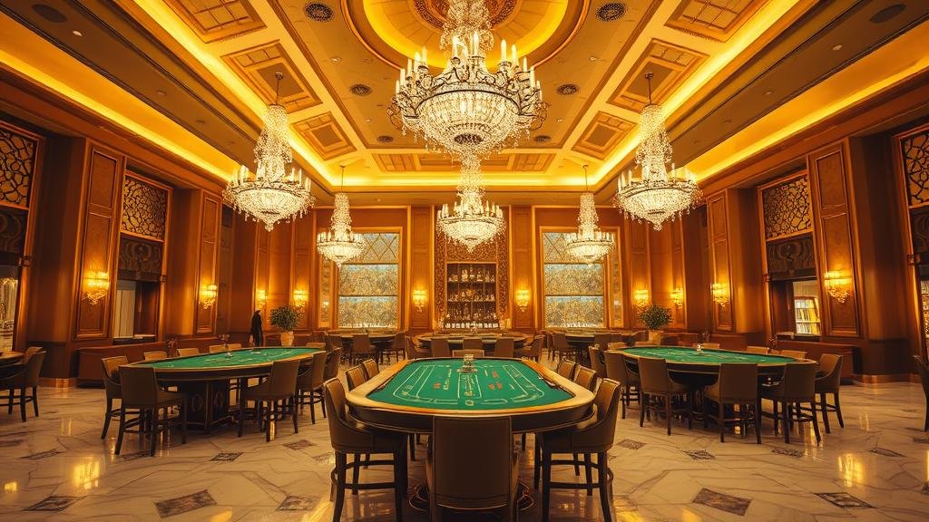 โต๊ะบาคาร่าพร้อมแสดงเค้าไพ่