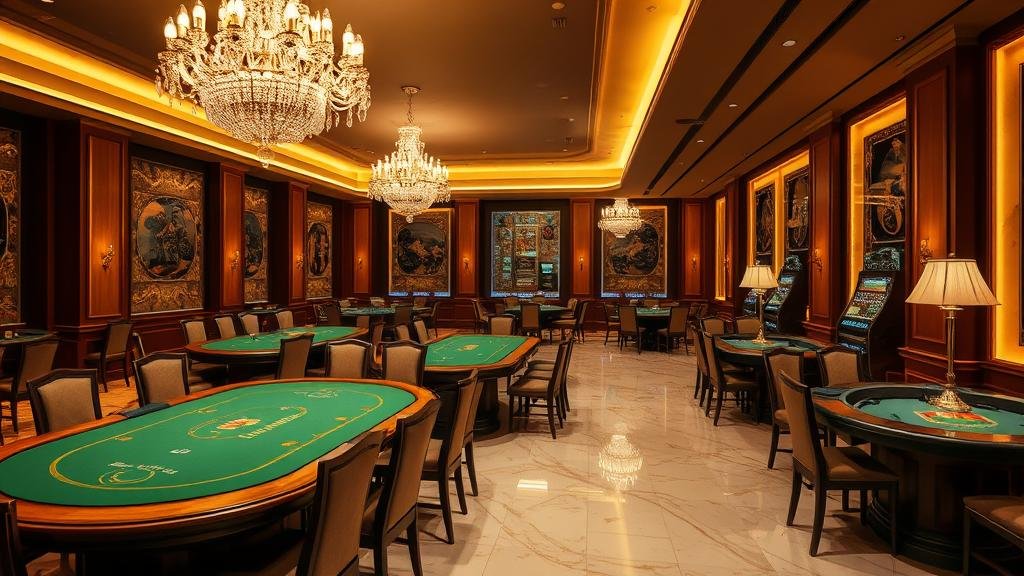 ดีลเลอร์สาวสวยกำลังแจกไพ่บาคาร่าสดจากค่าย Playtech