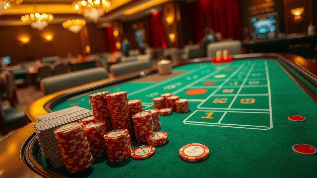 มุมมองผู้เล่นบาคาร่า เห็นตารางเดิมพันและไพ่