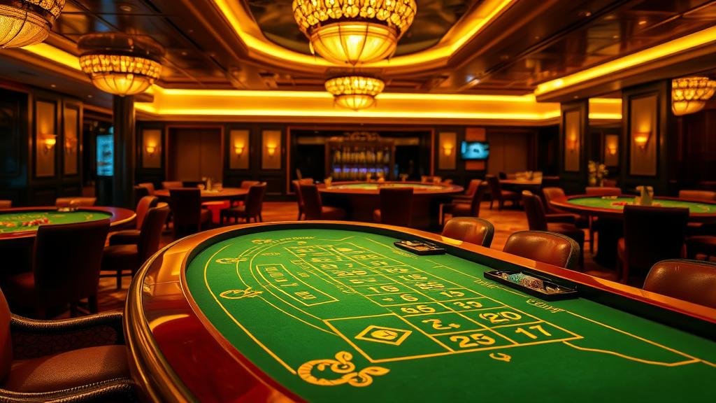 ดีลเลอร์สาวสวยจาก SA Gaming กำลังแจกไพ่บาคาร่า