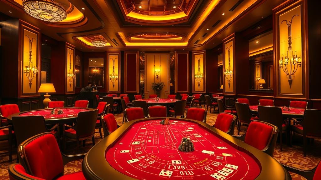 ห้องบาคาร่าดีไซน์ล้ำสมัยจาก WM Casino