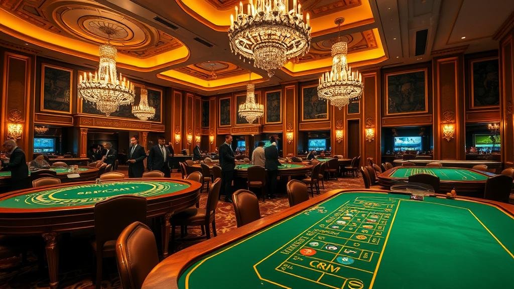 ดีลเลอร์สาวสวยกำลังแจกไพ่บาคาร่า