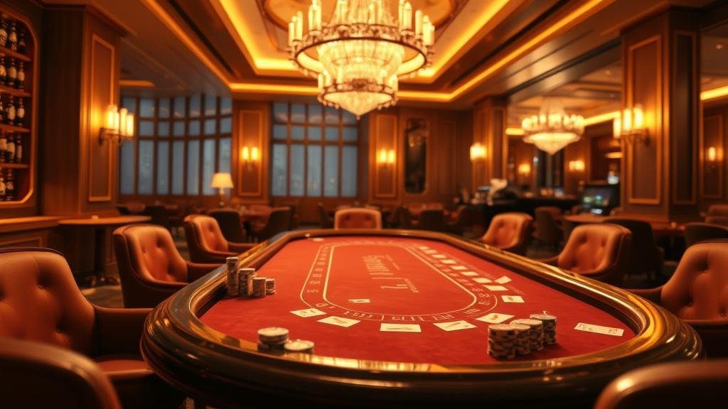 การวางเดิมพันบาคาร่าบนโต๊ะ SA Gaming