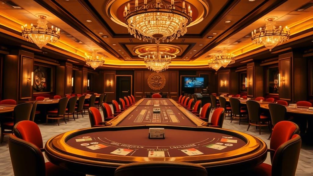 โต๊ะบาคาร่าสุดหรูพร้อมดีลเลอร์มืออาชีพ