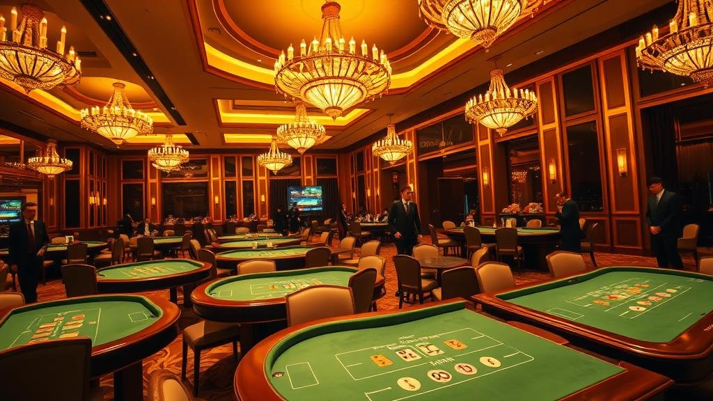 การแสดงผลเค้าไพ่บาคาร่าบนหน้าจอ