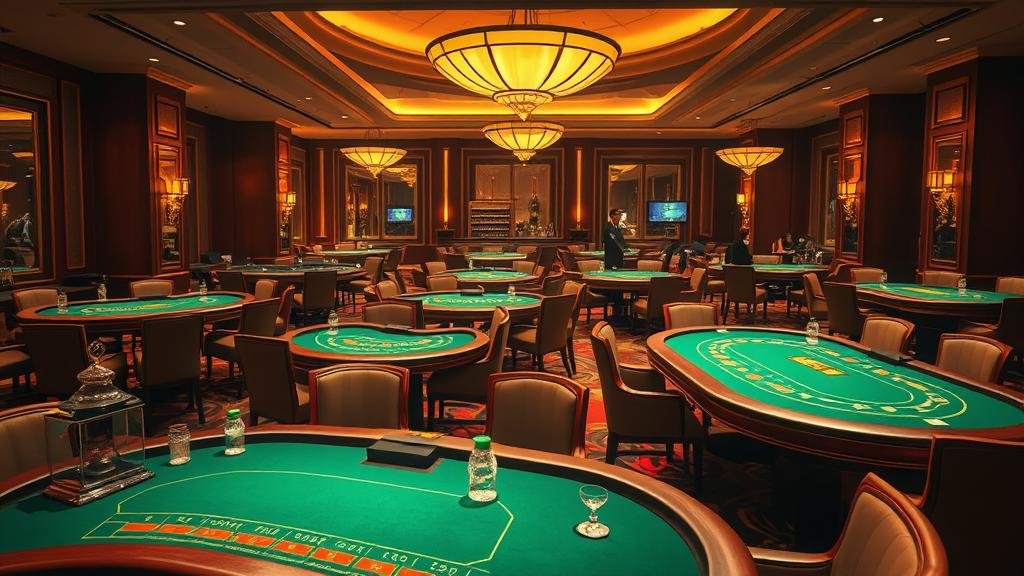 ไพ่บาคาร่าในดีลเลอร์กำลังจะแจก