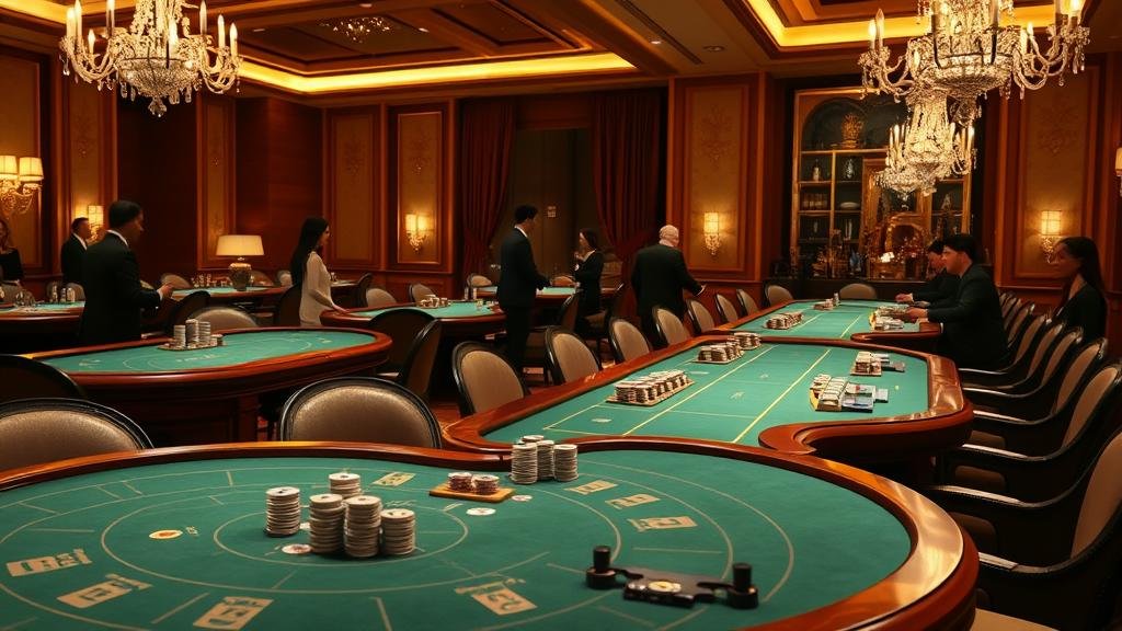 การเล่นบาคาร่าบนแท็บเล็ตอย่างมีสมาธิ