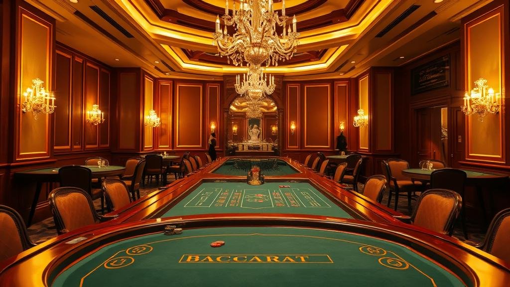 ตารางบาคาร่าหรูหราพร้อมแสดงผลการออกไพ่