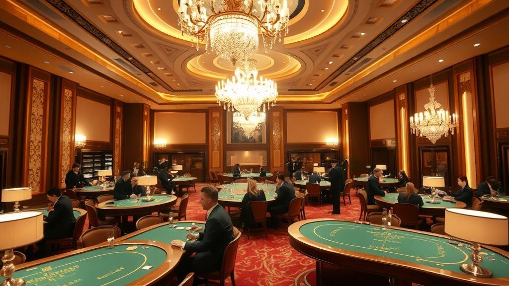 ดีลเลอร์มืออาชีพในห้องบาคาร่า VIP ของ Evolution Gaming