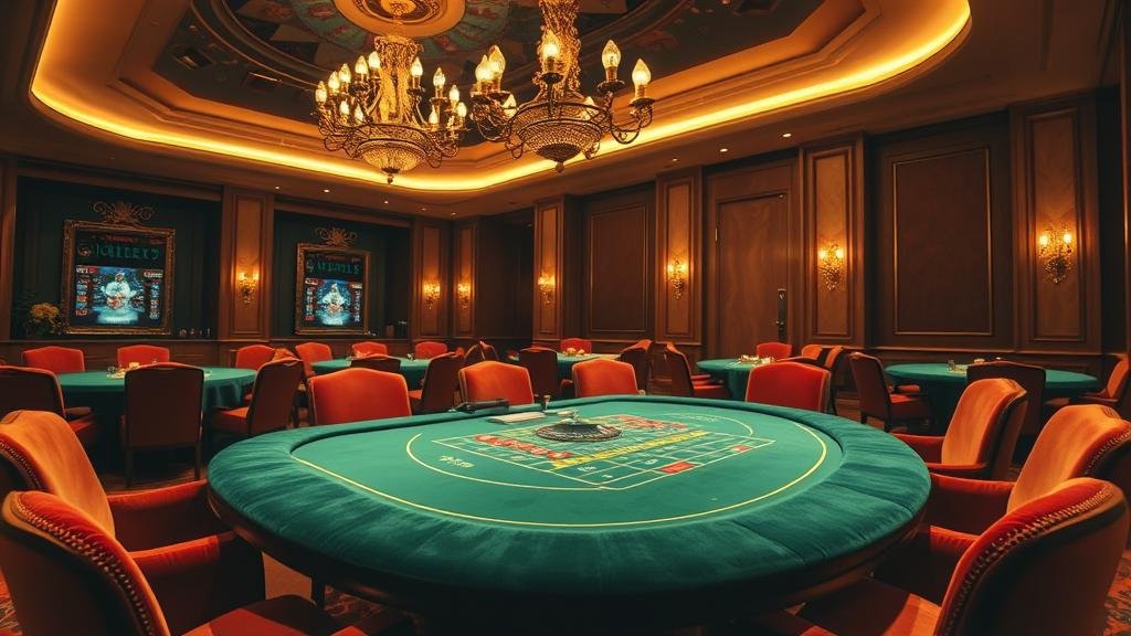 มือถือแสดงเกมสล็อตพร้อมวงล้อหมุนและสัญลักษณ์โบนัส