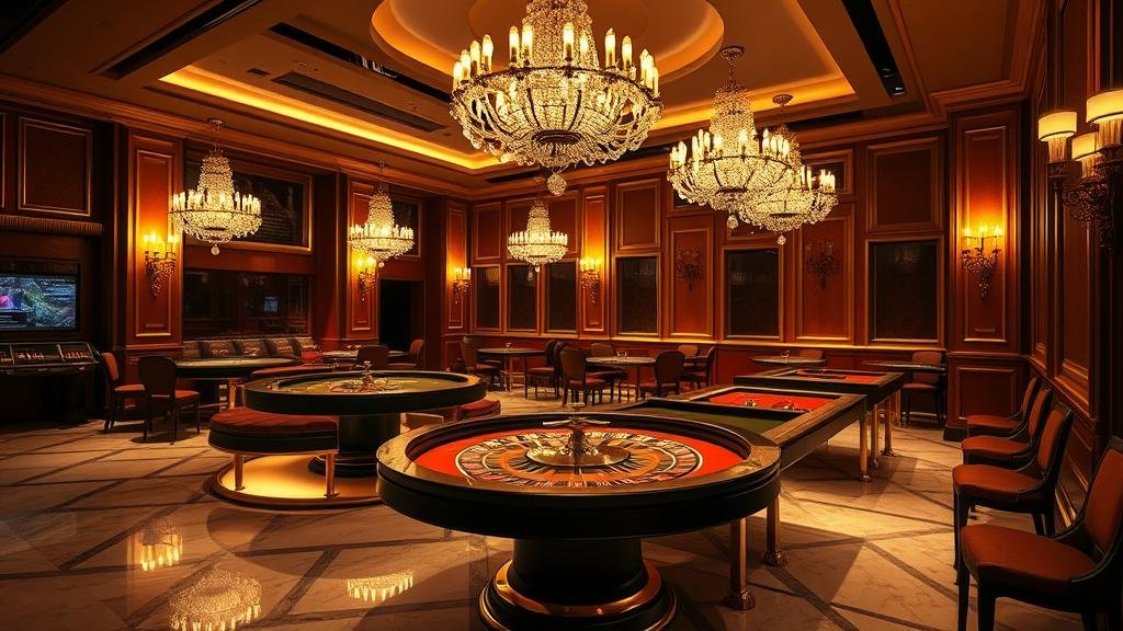 นักเดิมพันกำลังปรับระดับเบทและเปิดใช้งานฟีเจอร์โบนัสบนหน้าจอเกมสล็อต