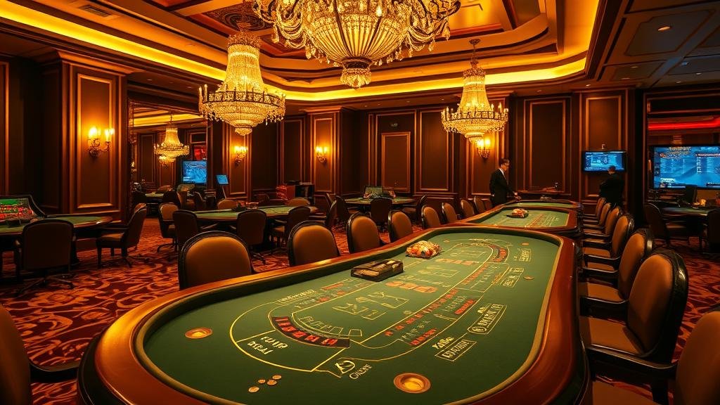 ดีลเลอร์บาคาร่ามืออาชีพในคาสิโนหรู