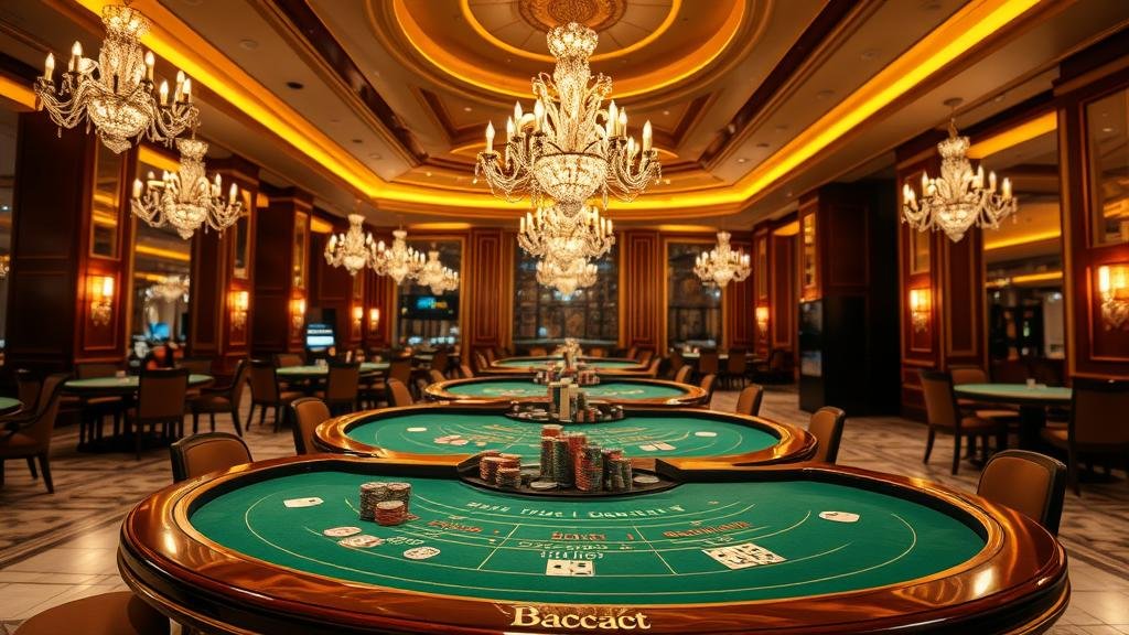 ตัวอย่างเค้าไพ่ปิงปองและสามตัดในบาคาร่า