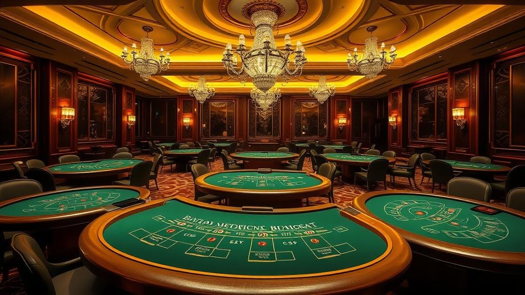 หน้าจอเกมบาคาร่าแสดงอัตราจ่ายซูเปอร์ซิกส์