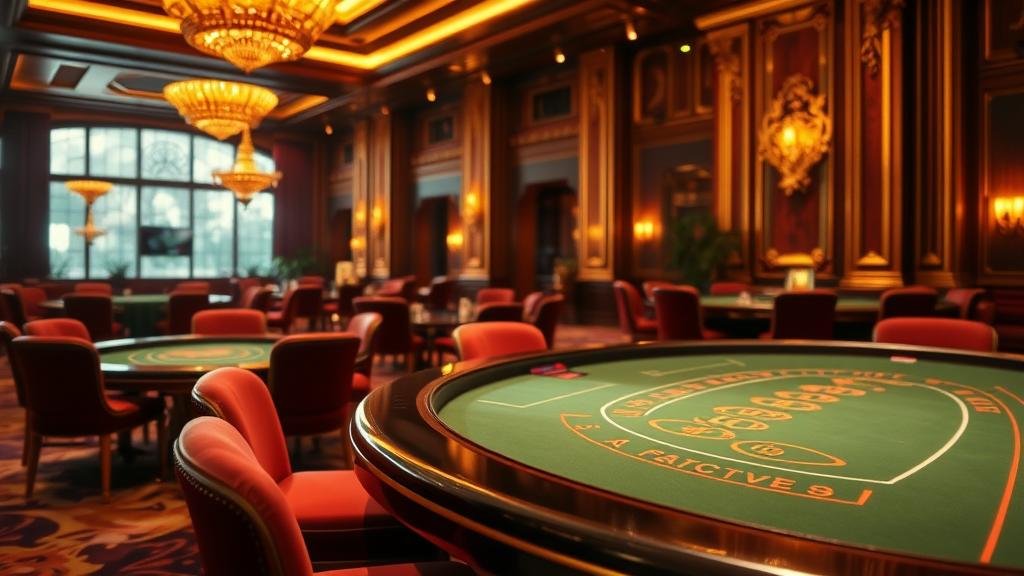 ดีลเลอร์บาคาร่ามืออาชีพกำลังแจกไพ่