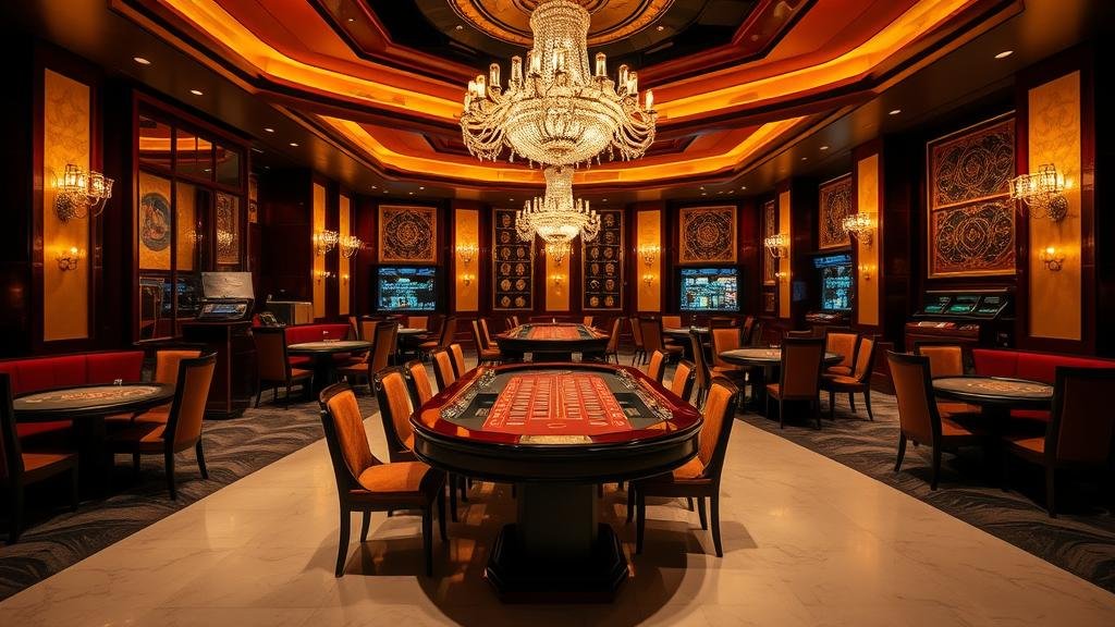 มือถือแสดงเกมสล็อตภาพสวยงามพร้อมสัญลักษณ์เรืองแสง