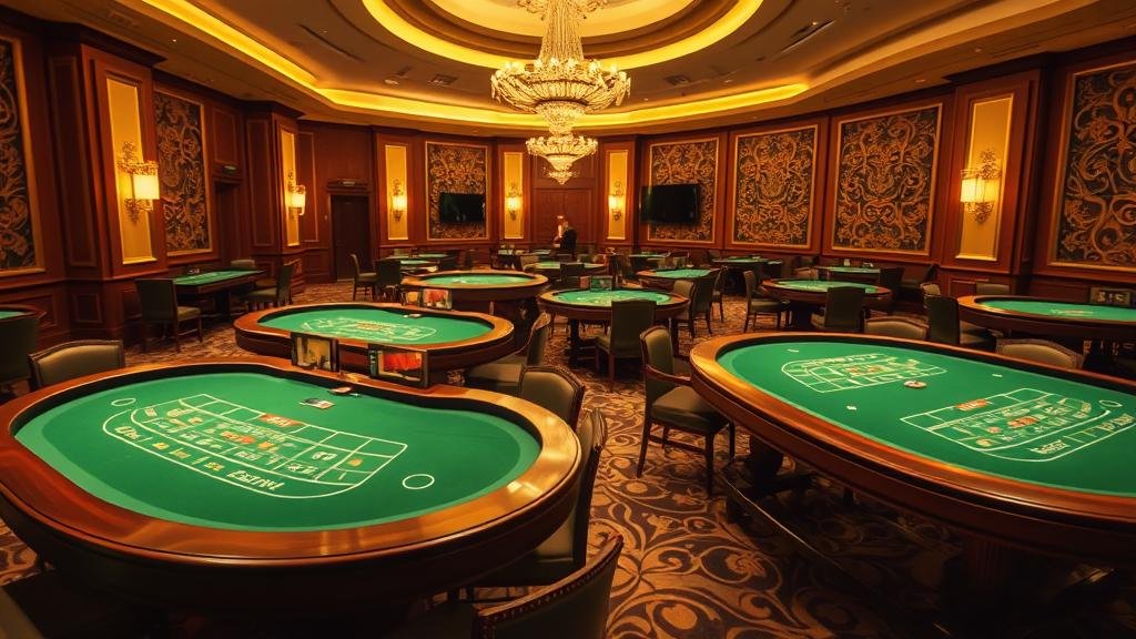 หน้าจอแสดงผลเกมบาคาร่าออนไลน์แบบเรียลไทม์