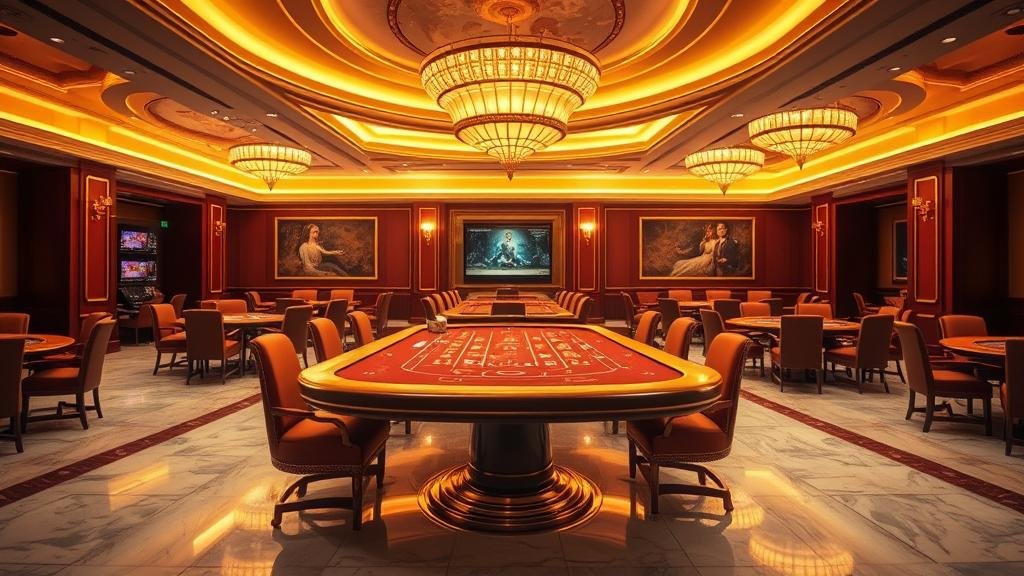 หน้าจอเกมบาคาร่าแสดงผลการเดิมพันและสถิติ