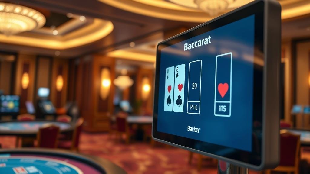 โลโก้และหน้าจอเกมจากค่ายบาคาร่าชั้นนำ