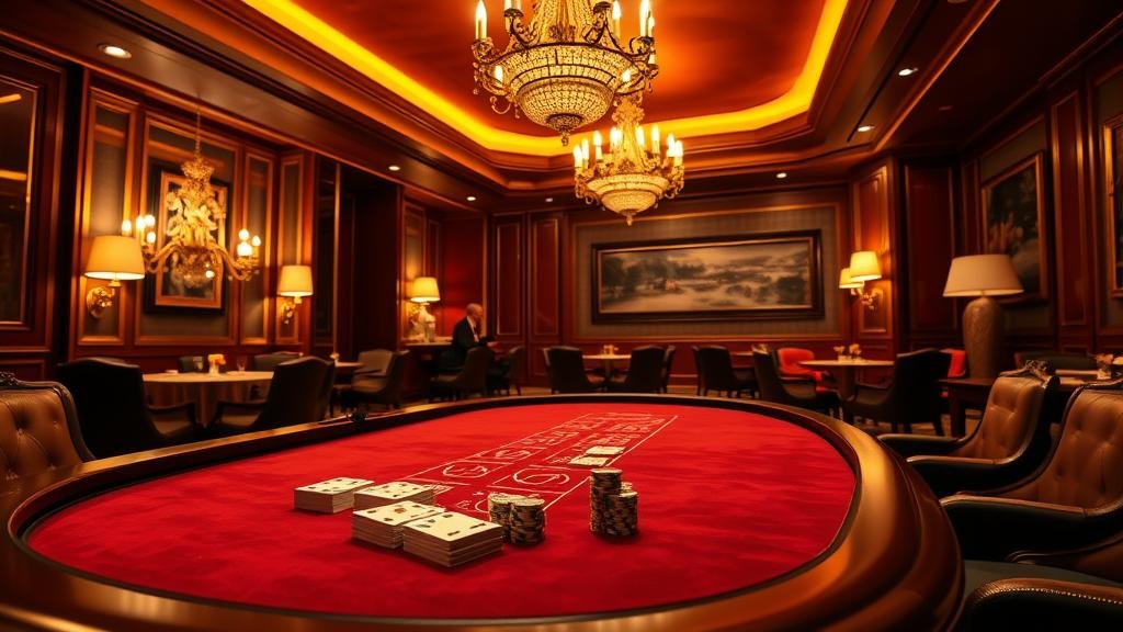 ตารางบาคาร่าพร้อมชิปและไพ่