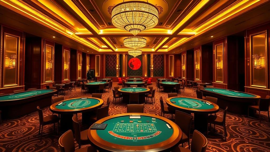 หน้าจอเกมบาคาร่าสดจาก Evolution Gaming ที่น่าตื่นเต้น