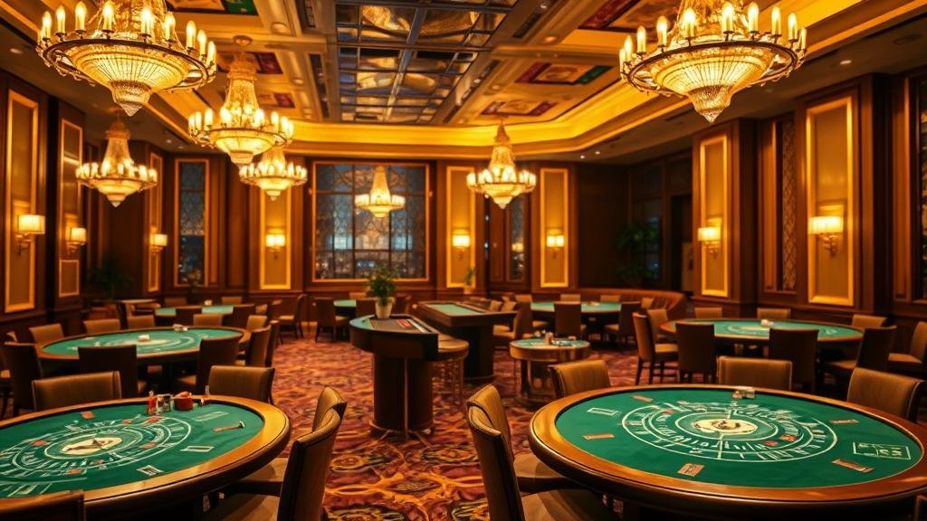 ภาพการแจกไพ่บาคาร่าสดโดยดีลเลอร์มืออาชีพ