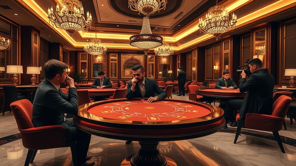 ภาพนักพนันที่ประสบความสำเร็จจากการเล่นบาคาร่าสด