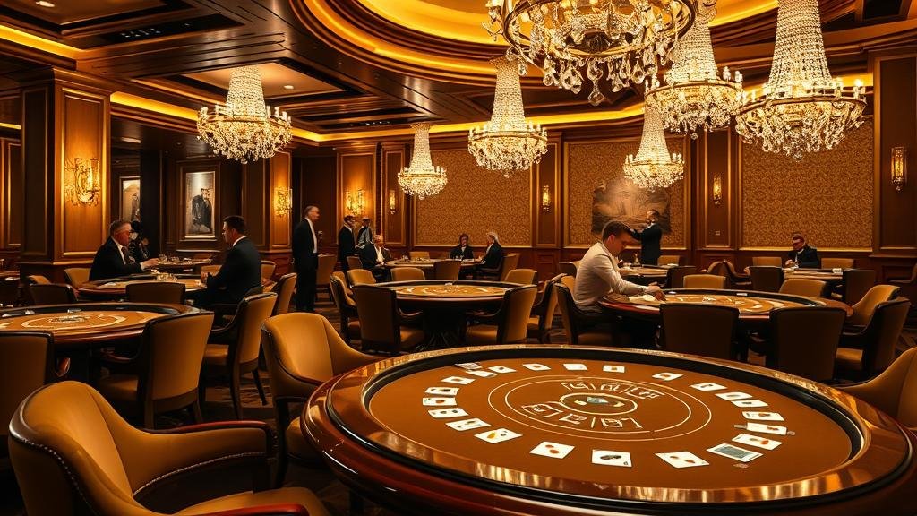 หน้าจอเกมบาคาร่าบนมือถือ iOS