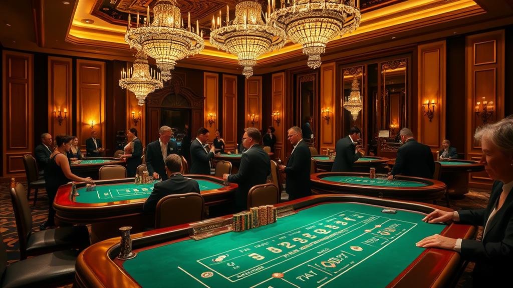 ภาพแสดงเค้าไพ่บาคาร่าแบบต่างๆ