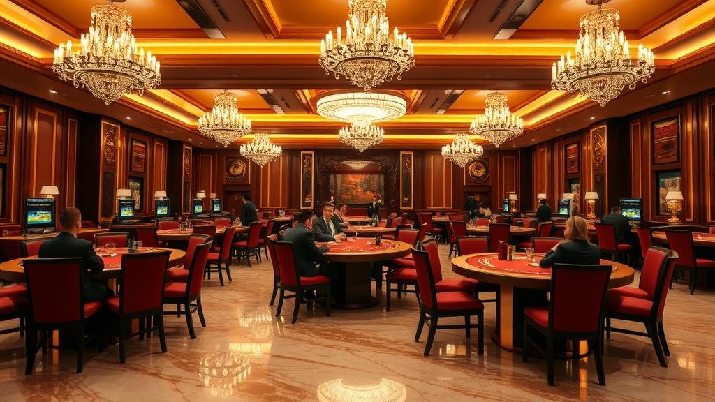 นักพนันกำลังจัดการเงินทุนอย่างรอบคอบในการเล่นบาคาร่า