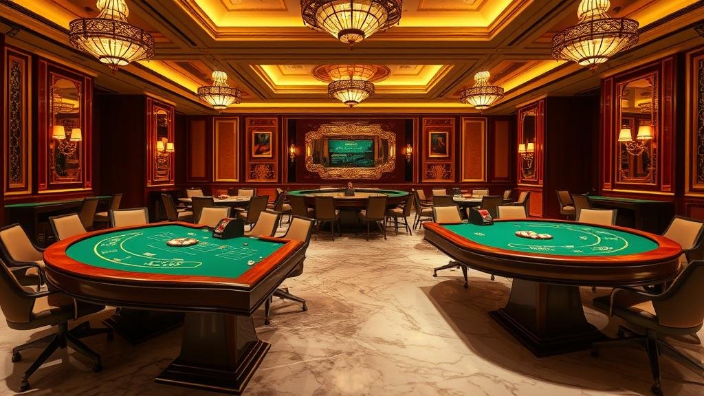 นักพนันมืออาชีพวางชิปบาคาร่า