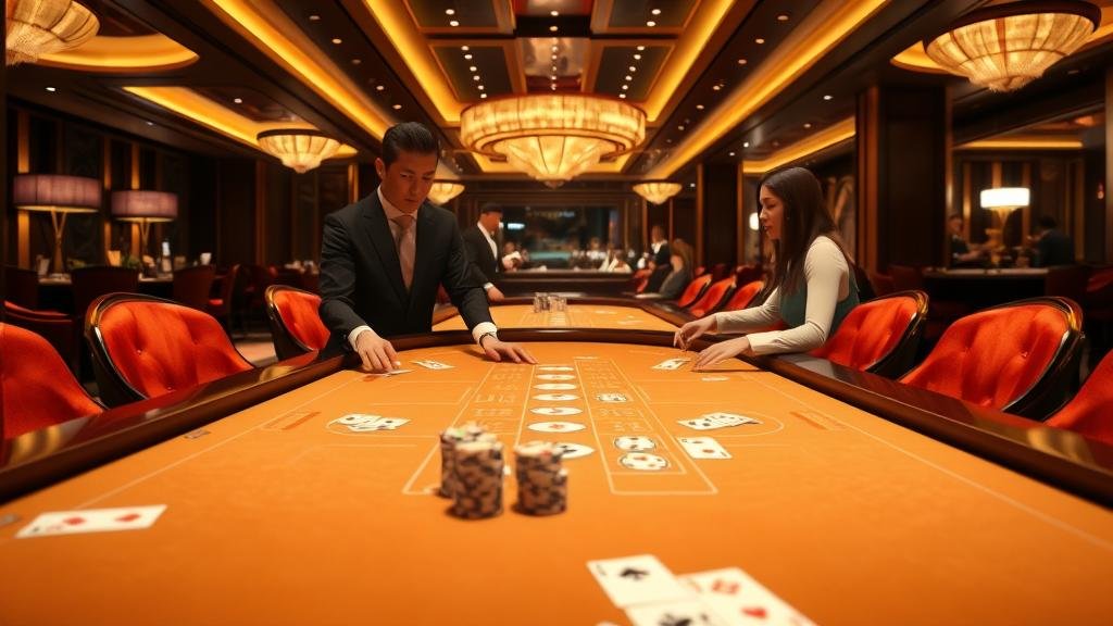 แผนภาพแสดงแนวทางการบริหารงบประมาณบาคาร่าสำหรับผู้เล่นทุนน้อย