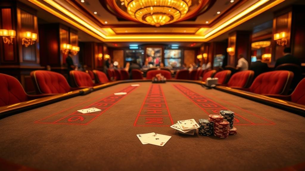 ดีลเลอร์บาคาร่าสดและหน้าจอคาสิโนออนไลน์