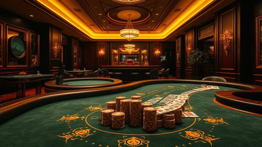 ภาพผู้เล่นบาคาร่าที่ใช้คอมพิวเตอร์วิเคราะห์และวางเดิมพันอย่างมีสติ