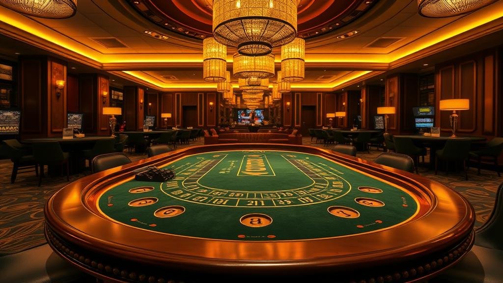 ภาพแสดงเค้าไพ่บาคาร่าแบบต่างๆ บนหน้าจอคอมพิวเตอร์