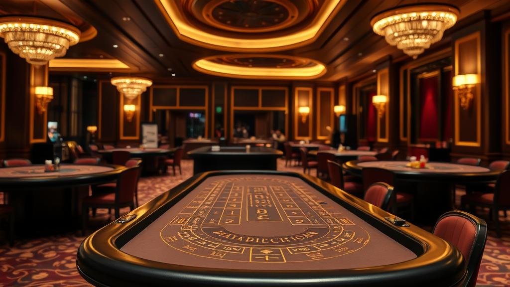 หน้าจอเกมบาคาร่า AE แสดงอัตราจ่ายและตัวเลือกการเดิมพัน