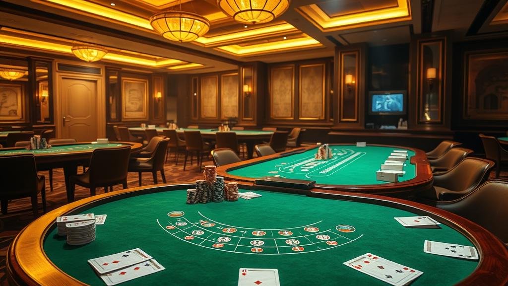 นักพนันฉลองชัยชนะที่โต๊ะบาคาร่า