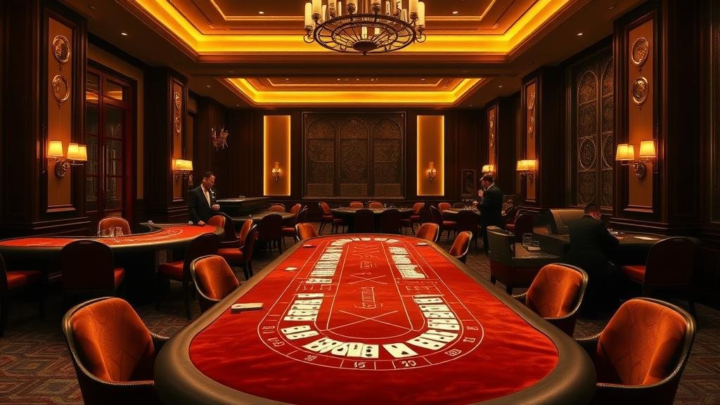 การวางเดิมพันบาคาร่าด้วยชิปสีทอง