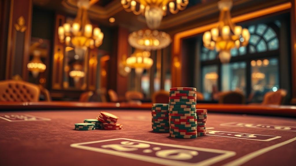 ภาพแสดงการบริหารความเสี่ยงในการเล่นบาคาร่า