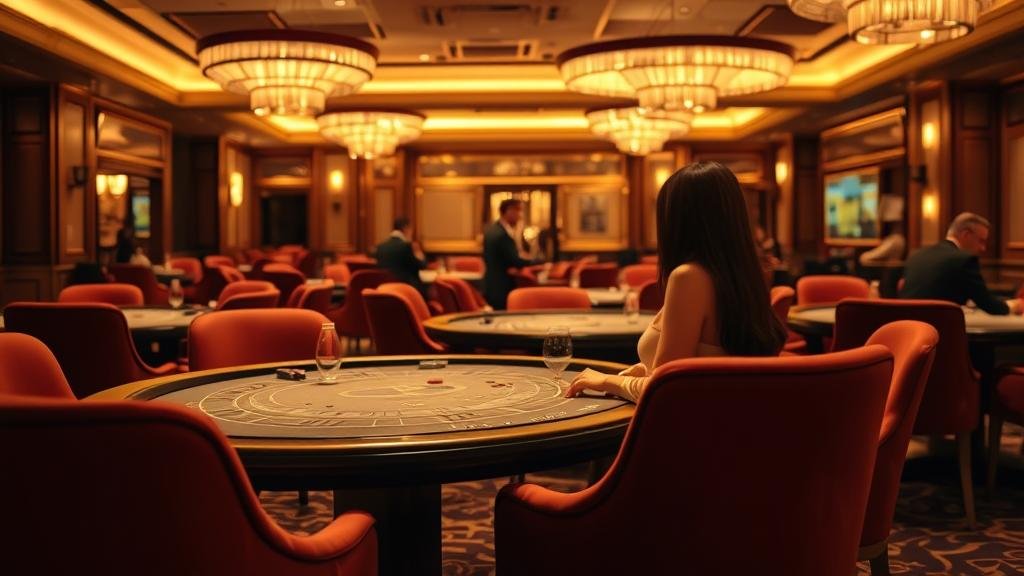 การใช้สมาร์ทโฟนเล่นบาคาร่าพร้อมแสดงกลยุทธ์การเดินเงิน