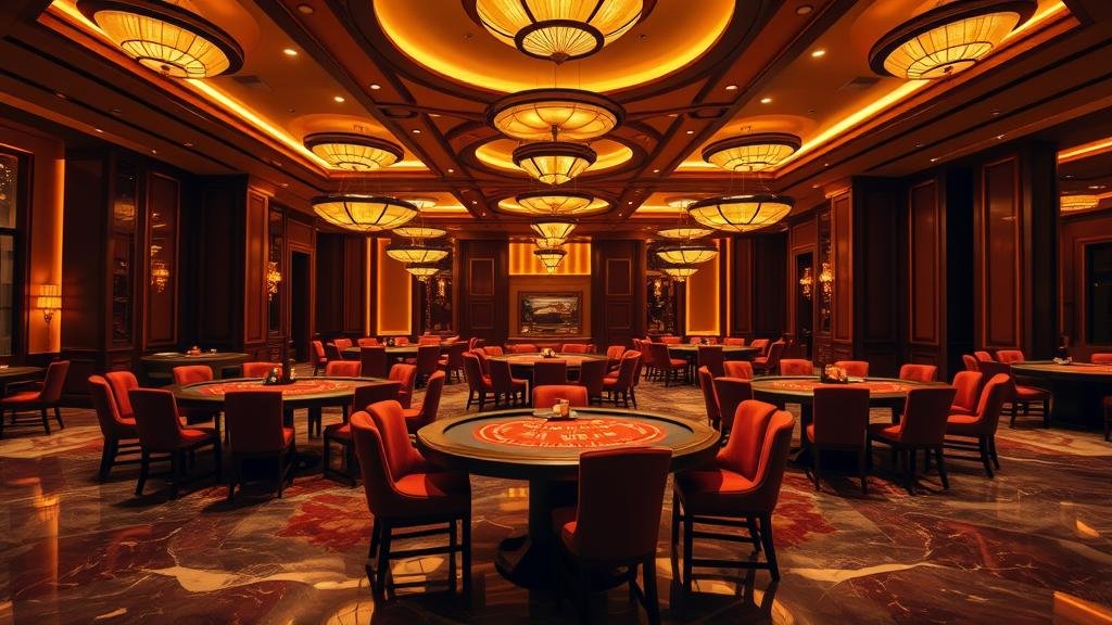 หน้าจอแสดงอัตราจ่ายบาคาร่าและสถิติ